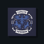 Impressão Em Tela Expecto Patronum Vintage Silhouette Graphic<br><div class="desc">Channel the power of light with this bold Expecto Patronum design, inspired by one of the most iconic spells in the wizarding world. Featuring a striking crest-style composition with majestic Patronus forms, lightning bolt accents, feathers, and sparkling magical details, this artwork captures the strength and protection embodied by the Patronus...</div>