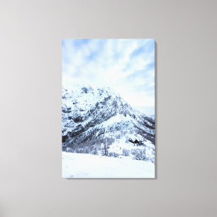 Impressão Em Tela Explorador da Terra Maravilha de inverno