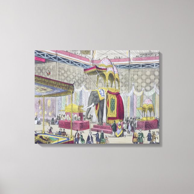 Impressão Em Tela Exposição de excelentes, 1851: Departamento Indian (Frente)