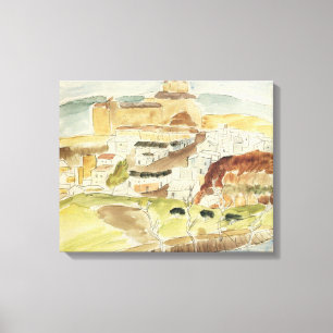 Impressão Em Tela Expressionismo Vintage, Almeria por Walter Gramatt