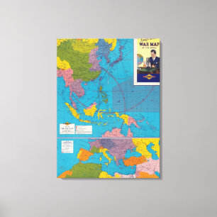 Impressão Em Tela Extremo Oriente, área mediterrânea