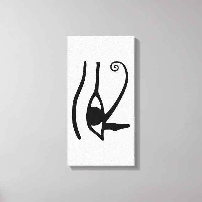 Impressão Em Tela Eye of Horus – Anch – Lebensschlüssel –Hieroglyphs (Frente)