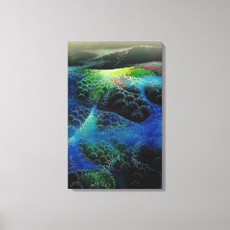 Impressão Em Tela Eyvind Earle - Campos De Nevoeiro