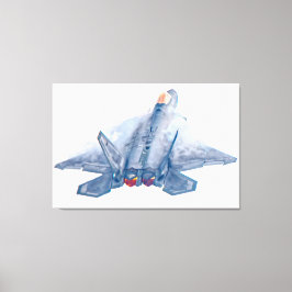 Impressão Em Tela F-22A RAPTOR 32x48