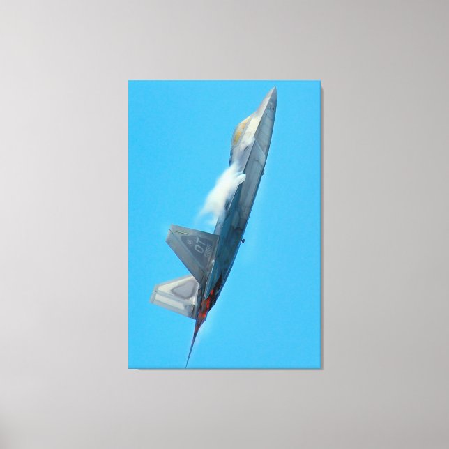 Impressão Em Tela F-22A RAPTOR 32x48 (Frente)