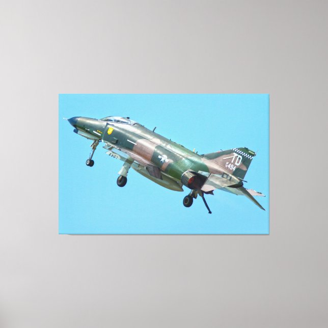 Impressão Em Tela F-4 PHANTOM 40x60 (Frente)
