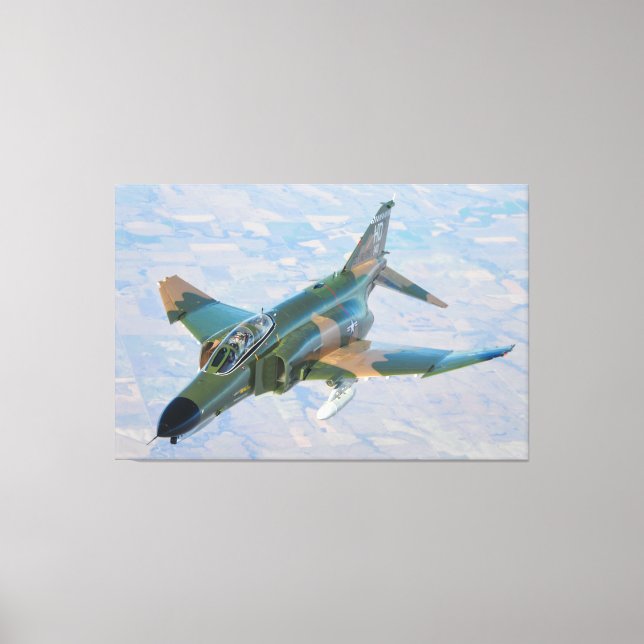 Impressão Em Tela F-4 PHANTOM 40x60 (Frente)
