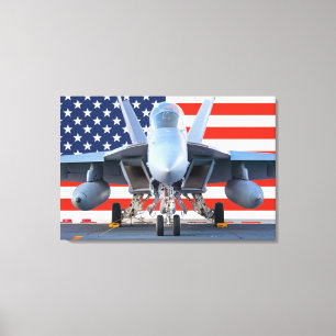 Impressão Em Tela F/A-18F SUPER HORNET 24x36