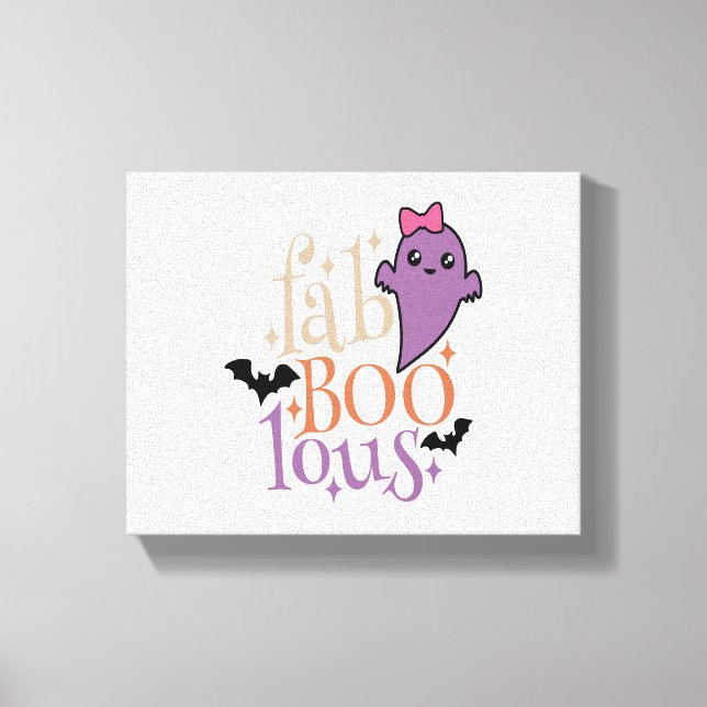 Impressão Em Tela Fa BOO Lous Fa BOO Lous Halloween Ghost (Frente)