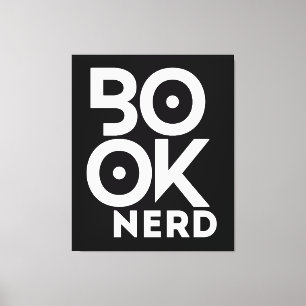 Impressão Em Tela Fã de Livros Lendo Livros Literatura