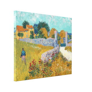Impressão Em Tela Fábrica de Provença   Vincent Van Gogh