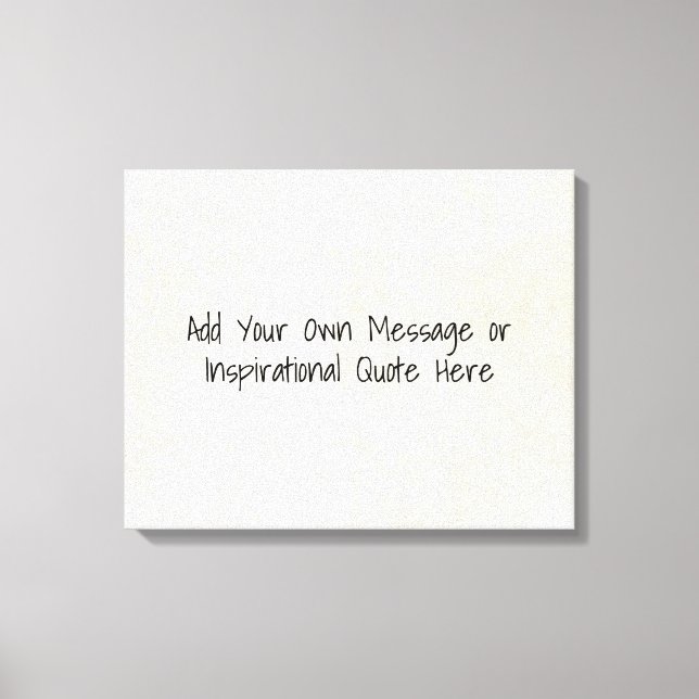 Impressão Em Tela Faça as citações motivacionais, as letras, etc., d (Frente)