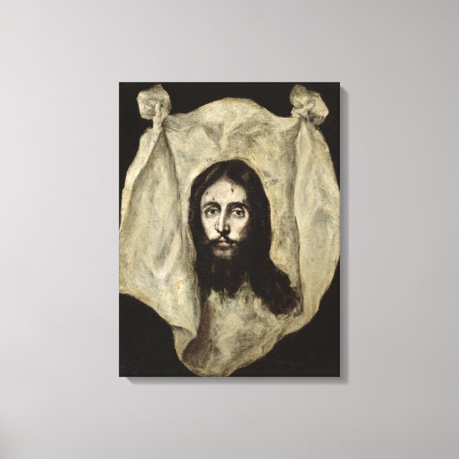 Impressão Em Tela Face do Cristo (Frente)