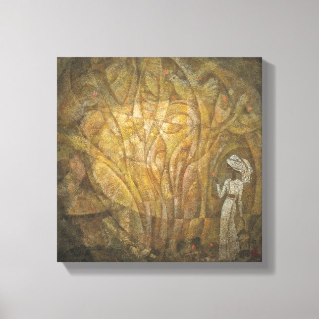 Impressão Em Tela Fada (Frente)