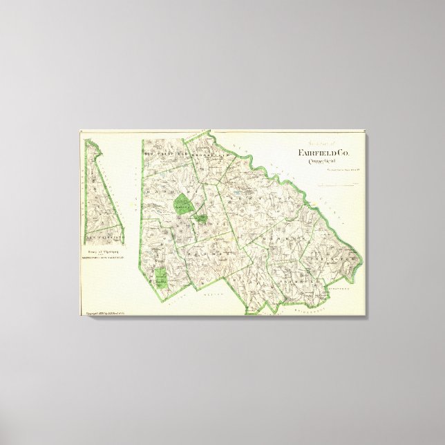 Impressão Em Tela Fairfield Co N (Frente)