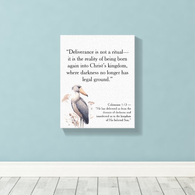 Impressão Em Tela Faith-filled Christian Motivational Quotes (Insitu(piso de madeira))