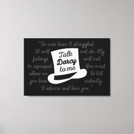 Impressão Em Tela Fale comigo Darcy II