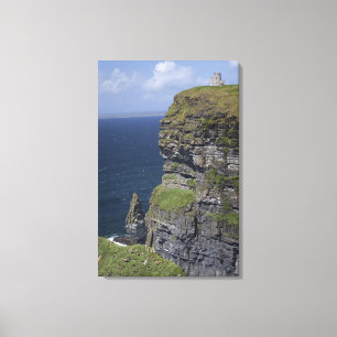 Impressão Em Tela Falésias Cênicas de Moher e Torre de O'Brien