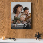 Impressão Em Tela Família é tudo o que o script personaliza foto<br><div class="desc">Citação "Família é tudo" em uma escrita moderna e tipografia serif com uma foto personalizável. Uma tela elegante para seu escritório doméstico,  sala de família,  sala de estar ou quarto mestre. Um presente de excelente. Entre em contato com info@lddesignloft.com para obter assistência com este modelo.</div>