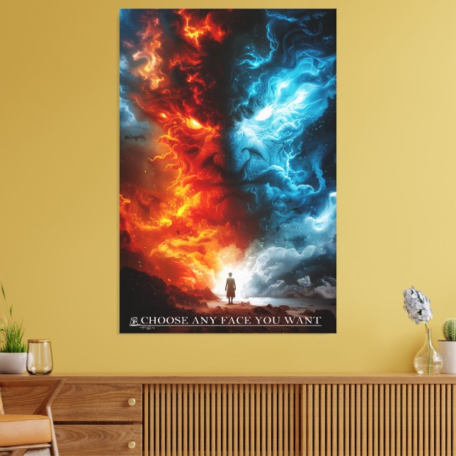 Impressão Em Tela Fantasia (Insitu(Sala de estar))