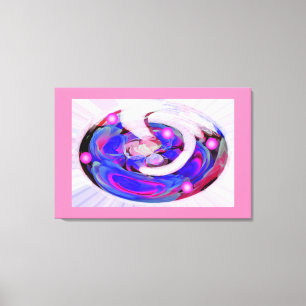 Impressão Em Tela Fantasia floral