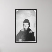 Fantasma de Abraham Lincoln com Mary Lincoln 1869