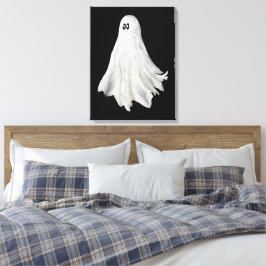 Impressão Em Tela Fantasma Engraçado Do Passado De Halloween