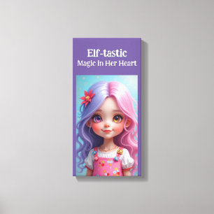 Impressão Em Tela Fantástico dos Elfos