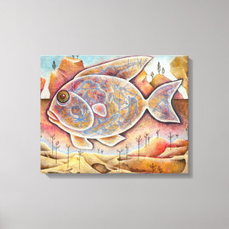 Impressão Em Tela Fantastischer Fisch