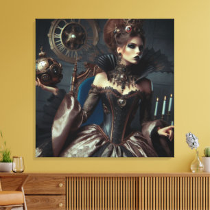 Impressão Em Tela Fantasy Fairytale Elegant Mau Queen
