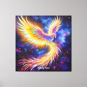 Impressão Em Tela Fantasy - Fécula Fênix Fácil
