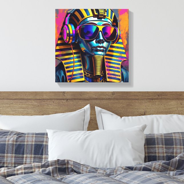 IMPRESSÃO EM TELA FARAÓ COOL 2 (Insitu(Quarto))