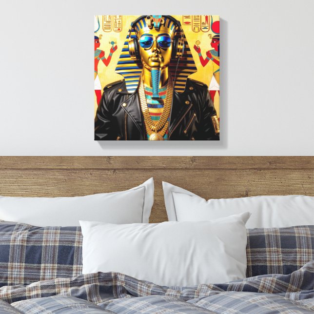 IMPRESSÃO EM TELA FARAÓ COOL 4 (Insitu(Quarto))