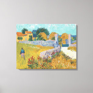 Impressão Em Tela Farmhouse Van Gogh na Galeria da Provença Arte En