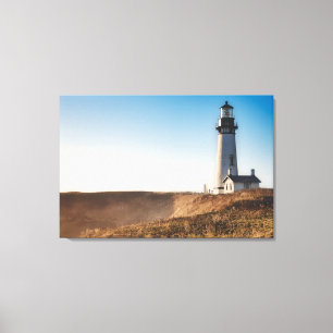 Impressão Em Tela Faróis Farol Chefe Yaquina Oregon