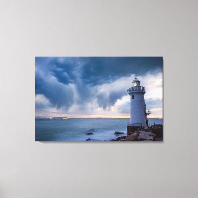 Impressão Em Tela Faróis | Farol de Cabo Irago (Frente)