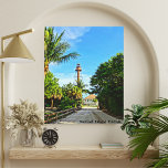 Impressão Em Tela Farol da Ilha Sanibel, Costa do Golfo da Flórida<br><div class="desc">Esta Canvas impressionante apresenta uma foto do Farol da Ilha Sanibel, às vezes chamada de Point Ybel Light. Foi um dos primeiros faróis na costa do Golfo da Flórida. Foi lançado pela primeira vez em 1884 e inscrito no Registro Nacional de Lugares Históricos em 1974. Ele ainda está operacional sob...</div>