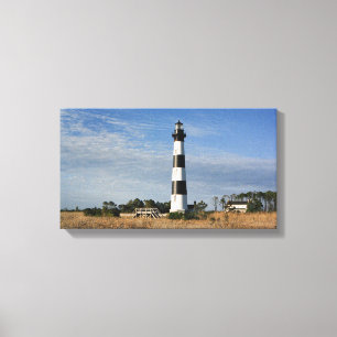 Impressão Em Tela Farol de Bodie Island
