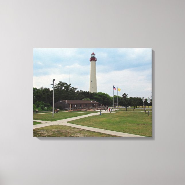 Impressão Em Tela Farol de Cabo maio (Frente)