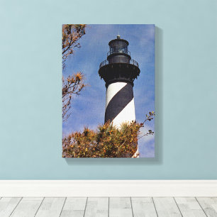 Impressão Em Tela Farol de Cape Hatteras