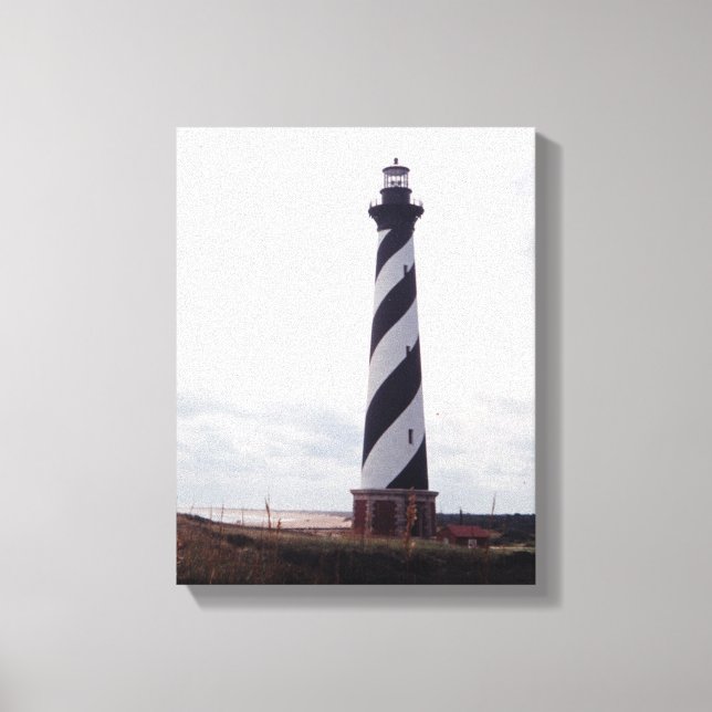 Impressão Em Tela Farol de Cape Hatteras (Frente)