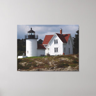 Impressão Em Tela Farol de Curtis Island