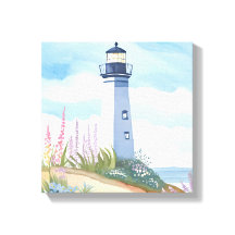 Farol em Bloom | Coaster Watercolor Floral