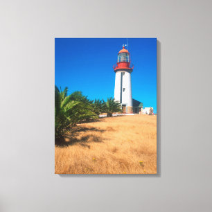 Impressão Em Tela Farol, Ilha Robben, Cidade do Cabo