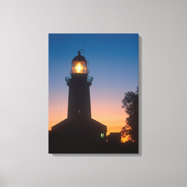 Impressão Em Tela Farol, Ilha Robben, Cidade do Cabo 2 (Frente)