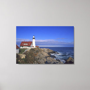 Impressão Em Tela Farol Portland Head Light Maine