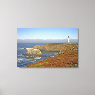 Impressão Em Tela Farol Yaquina Head em Newport Oregon