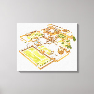 Impressão Em Tela Fatehpur Sikri. Adra. India