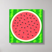 Fatia de Melancia Fruta de Verão com courato