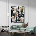 Impressão Em Tela Faux moderno do decor da casa da família multi-fot<br><div class="desc">Na moda moderno,  multifoto-família decor. As cores podem ser alteradas.</div>